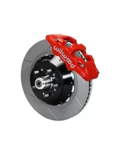 Wilwood AERO6 Big Brake Front Brake Kit - Slotted Rotor - Red - Chevrolet Camaro | Nova | Chevelle 1964-1972                                     - 140-15053-R - Image 2