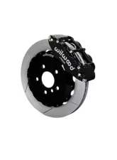 Wilwood Forged Narrow Superlite 6R Big Brake Front Brake Kit (Hat) - Slotted Rotor - Black - Mini Cooper 2014-2015                                     - 140-15214 - Image 2