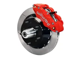 Wilwood Forged Narrow Superlite 6R Big Brake Front Brake Kit - Slotted Rotor - Red - Chevrolet Camaro | Pontiac Firebird 1982-1992