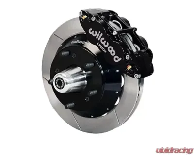Wilwood Forged Narrow Superlite 6R Big Brake Front Brake Kit - Slotted Rotor 14" - Black - Chevrolet Camaro | Pontiac Firebird 1982-1992 - 140-15279