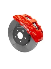 Wilwood SX6R Big Brake Dynamic Front Brake Kit  - Slotted Rotor - Red - Chevrolet Camaro 2010-2015                                     - 140-15425-R - Image 2