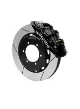 Wilwood AERO6 Big Brake Truck Front Brake Kit - Slotted Rotor - Black - Nissan Patrol Y61 1997-2018                                     - 140-15525 - Image 2