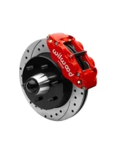 Wilwood Forged Narrow Superlite 6R Front Big Brake Kit - Drilled & Slotted Rotor - Red - Chevrolet C10 1963-1987                                     - 140-15944-DR - Image 2