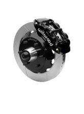 Wilwood Forged Narrow Superlite 6R Front Big Brake Kit  - Slotted Rotor - Black - Chevrolet C10 1963-1987                                     - 140-15945 - Image 2