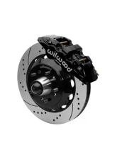 Wilwood AERO6 Big Brake Front Brake Kit - 14" Drilled & Slotted Rotor - Black - Chevrolet C10 1988-1998                                     - 140-15951-D - Image 2