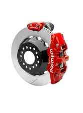 Wilwood AERO4 Big Brake Rear Electronic Parking Brake Kit - Plain Rotor - Red                                     - 140-16176-R - Image 2