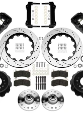 Wilwood WWE AFX 2nd Gen ProSpindle AERO6 Front Hub Kit 14.00 Drilled                                     - 140-16197-D - Image 2