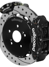 Wilwood Forged Narrow Superlite 4R Rear EPB Kit 12.88" Drilled Honda S2000 With Lines                                     - 140-16347-D - Image 2