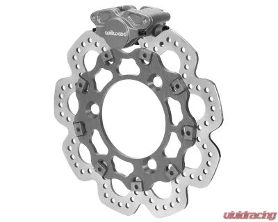 Wilwood 10.50" Scalloped Steel Rotor GP200 Left Front Kit Sprint - 140-16431