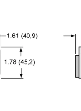 Wilwood GP200 Pad Set Purple Alum Rtr 4908                                     - 150-12270K - Image 2