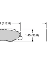 Wilwood Pad Set BP-30 D732                                     - 150-16031K - Image 2