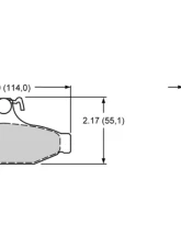 Wilwood Pad Set Promatrix D413                                     - 150-D0413K - Image 2