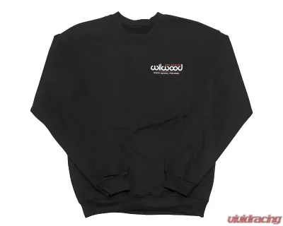 Wilwood Sweatshirt Crew Black - 450-10597-2XL