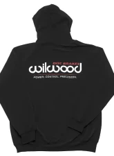 Wilwood Sweatshirt Hooded Black                                     - 450-10598-LG - Image 3