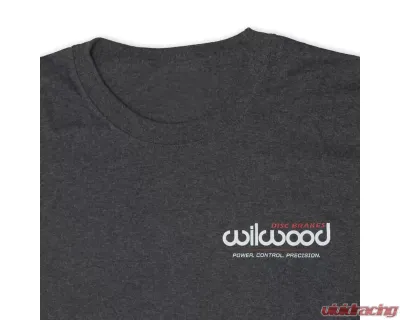 Wilwood T-Shirt Black Short Sleeve - 450-14814-MD