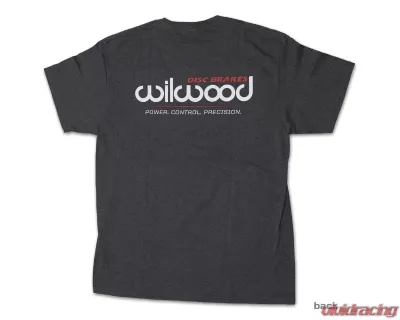 Wilwood T-Shirt Black Short Sleeve - 450-14814-MD