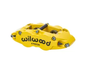 Wilwood Forged Narrow Superlite 6 Radial Mount Front Brake Caliper Universal - Yellow