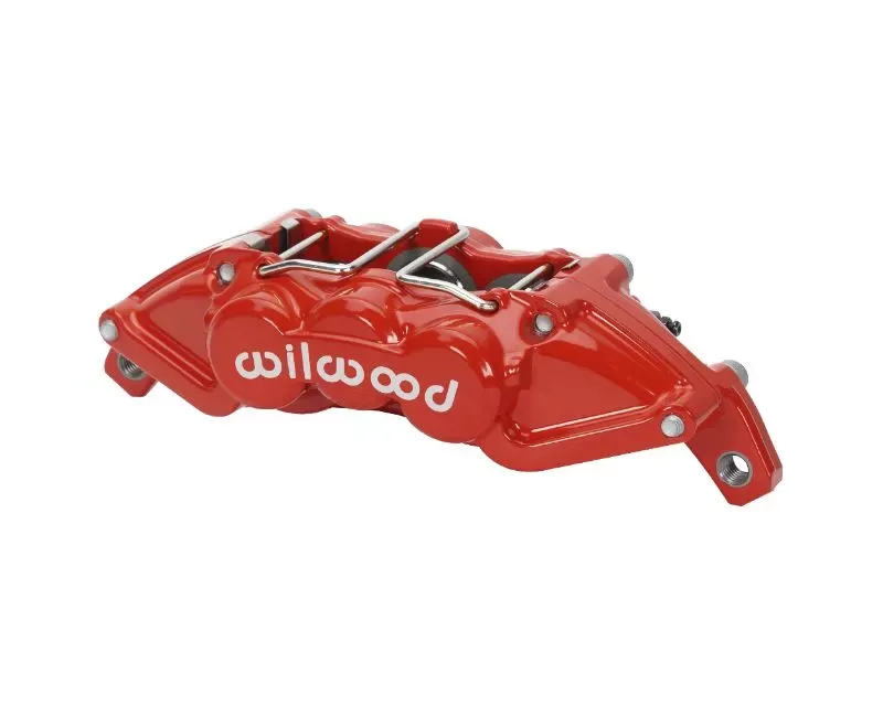 Wilwood Caliper UTV6 P Front L/H Red 1.25/1.12/1.12" Pistons 0.25 Disc - 120-16569-RD
