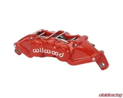 Wilwood Caliper UTV6 P Rear Red 1.00/1.00/1.00" Pistons 0.25 Disc - 120-16570-RD