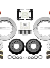 Wilwood FNSL6R Front Hub Kit 14.00" Red WWE Tri Five ProSpindle                                     - 140-16909-R - Image 2