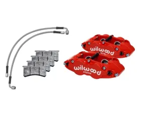 Wilwood Powerlite Front Caliper Kit Red 3.00