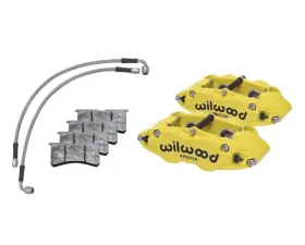 Wilwood Powerlite Front Caliper Kit Yellow 3.00