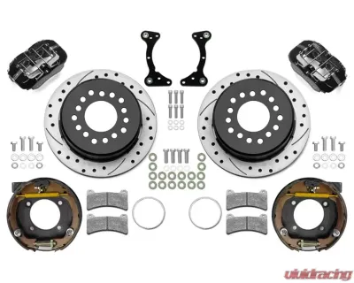 Wilwood FDP LP 11.00" P Brake Kit Drilled GM G Body Flange 2.62" Offset - 140-17120-D