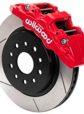 Wilwood Red Slotted Aero6-DM Front Brake Kit Jeep Wrangler JL 2018-2021                                     - 140-17275-R - Image 2