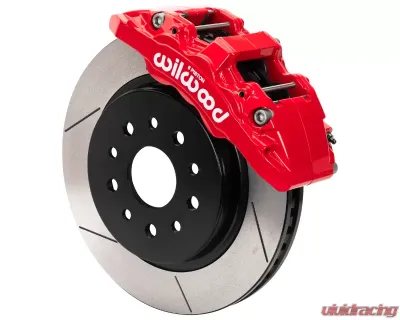Wilwood Red Slotted Aero6-DM Front Brake Kit Jeep Wrangler JL 2018-2021 - 140-17275-R