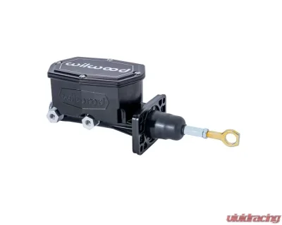 Wilwood Tandem Compact Master Cylinder 15/16" Bore Black Mopar 4 Bolt W/ Pushrod - 260-16791-BK