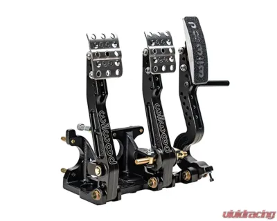 Wilwood Adjustable Ratio Pedal Floor Mount Brake Clutch & Throttle - 340-16602