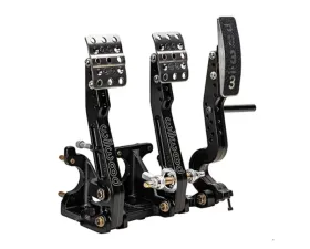 Wilwood Adjustable Ratio Trubar Pedal Floor Mount Brake Clutch & Throttle