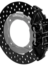 Wilwood UTV6 Rear Brake Kit Black Calipers 11.25-inch Rotors Drilled Rotors Polaris RZR-XP1000 2014-2023                                     - 140-16633-D - Image 3