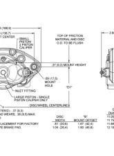 Wilwood 1.62 | 1.62" Pistons 1.04" Disc Caliper D154 Ano                                     - 120-11872 - Image 3