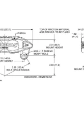 Wilwood Forged DPHA Caliper - Blue                                     - 120-12949-CB - Image 3