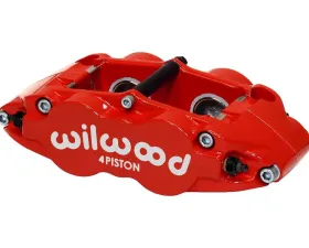Wilwood 1.38/1.38inch Pistons 0.81inch Red FNSL4R Disc Caliper