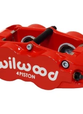Wilwood 1.38/1.38inch Pistons 0.81inch Red FNSL4R Disc Caliper                                     - 120-14055-RD - Image 3