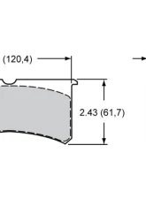 Wilwood 1.38/1.38inch Pistons 0.81inch Anodize FNSL4R Disc Caliper                                     - 120-14055 - Image 2