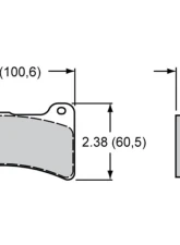 Wilwood Caliper NDPR P Black 1.12" Pistons .95" Disc                                     - 120-16687-BK - Image 2