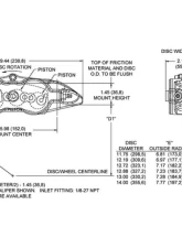 Wilwood 1.62 | 1.12 | 1.12" Pistons 1.10" Disc Caliper Forged Narrow Superlite 6R.ST-LH Ano                                     - 120-16846 - Image 3
