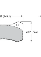 Wilwood 1.75/1.62/1.62inch Pistons 1.30inch Disc Red Left Hand AeroDM Caliper Toyota LC300 2023-2024                                     - 120-17459-RD - Image 2