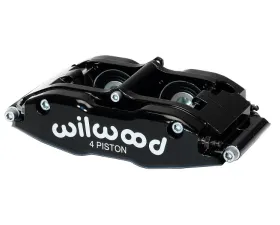 Wilwood Billet Narrow Superlite 4 Front Mount Brake Caliper L/H Black