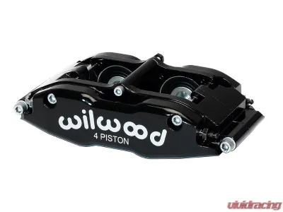 Wilwood Billet Narrow Superlite 4 Front Mount Brake Caliper L/H Black - 120-8071-L