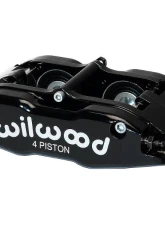 Wilwood Billet Narrow Superlite 4 Front Mount Brake Caliper R/H Black                                     - 120-8071-R - Image 3