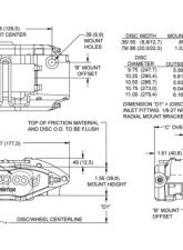 Wilwood Caliper Powerlite Yellow 1.38" Pistons .790"/.860" Disc                                     - 120-8729-Y - Image 3