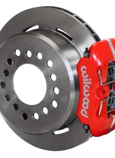 Wilwood Forged Dynapro Low-Profile Rear Parking Brake Kit - Plain Rotor - Red                                     - 140-14400-R - Image 3