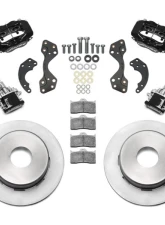 Wilwood Currie Pro-Tour Unit Bearing Floater Blank Forged Dynalite Pro-Series Rear Kit With MC4 P-Brake                                     - 140-16317 - Image 2