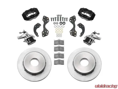 Wilwood Currie Pro-Tour Unit Bearing Floater Blank Forged Dynalite Pro-Series Rear Kit With MC4 P-Brake - 140-16317