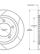 Wilwood 12.28 x 1.25 5x5.906 Rotor 1.655 Offset GT BLK                                     - 160-15758-GTB - Image 2