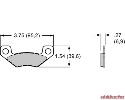 Wilwood Clear Anodize Right Hand HE1 Hydra-Electric Caliper - 120-17080